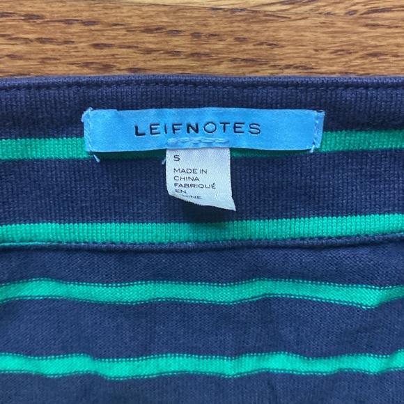 Leifnotes jersey knit tailored top - Picture 2 of 2